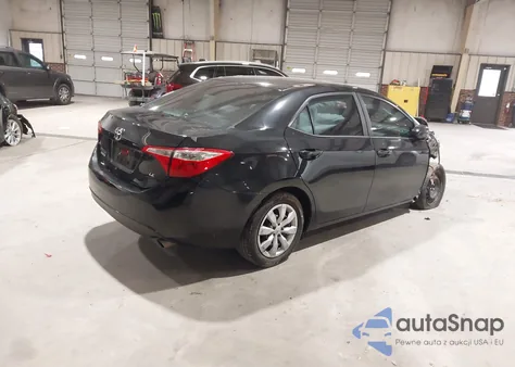 2015 Toyota Corolla Le z USA, uszkodzony, nr VIN 2T1BURHE1FC283184